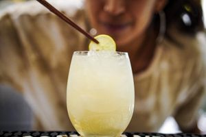 Cocktails at El Huerto in Santiago