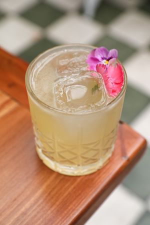 Cocktails at El Huerto in Santiago