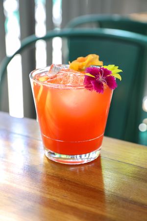 Cocktails at El Huerto in Santiago