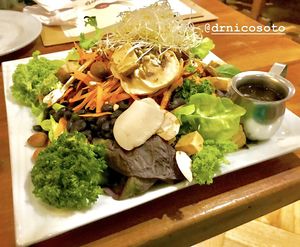 California Vegana at El Huerto in Santiago