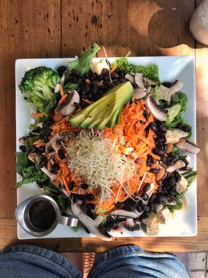 California salad at El Huerto in Santiago