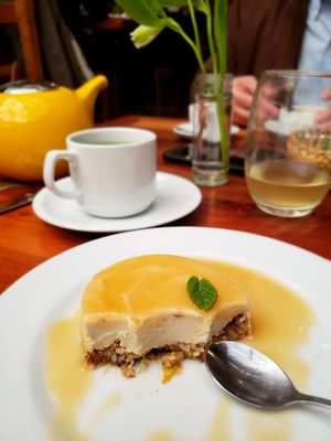 Pie de limón vegan9 at El Huerto in Santiago