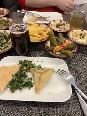 Mezze   at Au Libanais in Troyes