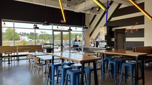 Seating  at Blaze Pizza in Westminster