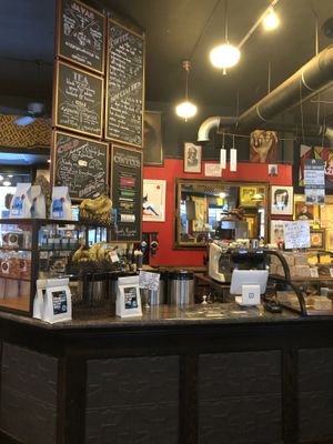 Counter   at Java's Cafe in Rochester