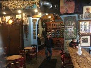 Inside view at Java's Cafe in Rochester