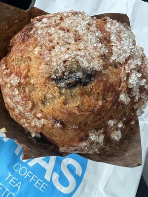 Blueberry Muffin  at Java's Cafe in Rochester