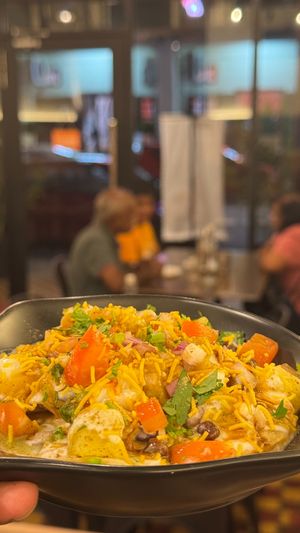 Vegetarian Samosa Chaat at Preetis Farsan  in George Town