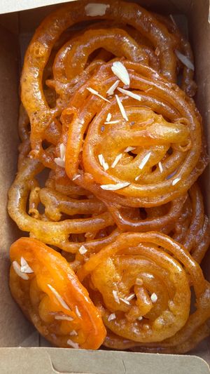 Jalebis at Preetis Farsan  in George Town