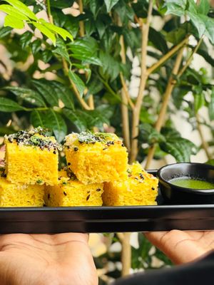 Gujarati Dhokla at Preetis Farsan  in George Town