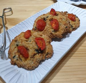 olive tomato scone at Grovy in Seoul
