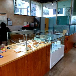 counter at Grovy in Seoul