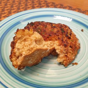 sort of a garlic glaze on top... very good at Grovy in Seoul