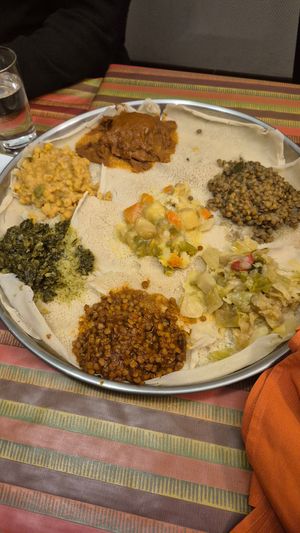 Vegetarian Feast at The Blue Nile in Ann Arbor