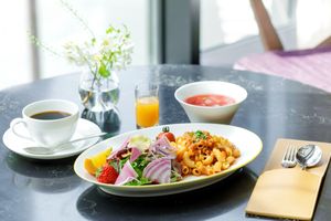 Root Vegetable and Soy Meat Bolognese at Natural Dining Wald Haus - ヴァルト ハウス 森の家 in Tokyo