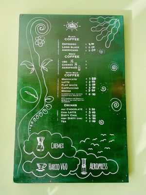 Coffee Menu   at Coffee Circus Joy in Marsalforn