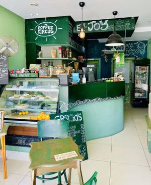 Counter   at Coffee Circus Joy in Marsalforn