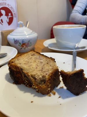 Bananenbrot (vegan) #Veganuary at Café Fräulein Mondschein in Darmstadt