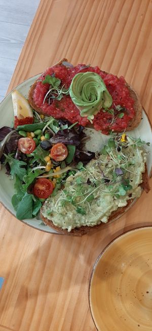 Avo Toast at Brunchit in Malaga