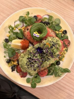 Toasts  at Brunchit in Malaga