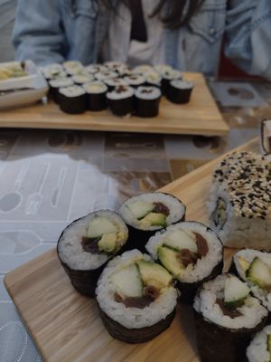 Two different menu, 8.90 each at Asia Bistro in Munich