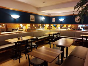 Interior at Formidable Pelikan in St Gallen