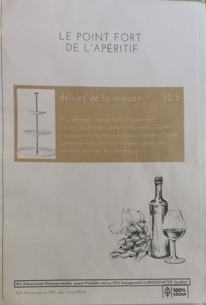 apéro at Formidable Pelikan in St Gallen