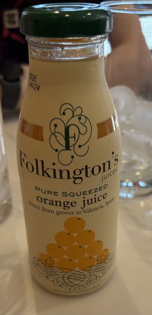 Orange juice   at Mr Miyagi in Sheffield