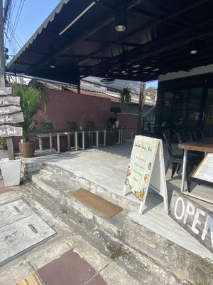 Outdoor seating   at At Twentytwo in Phuket