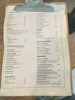 Awesome drink menu   at At Twentytwo in Phuket