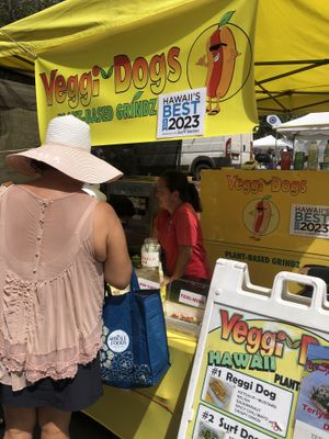   at Veggi Dogs in Honolulu