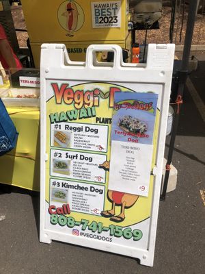   at Veggi Dogs in Honolulu