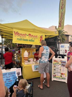   at Veggi Dogs in Honolulu