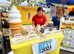  at Veggi Dogs in Honolulu