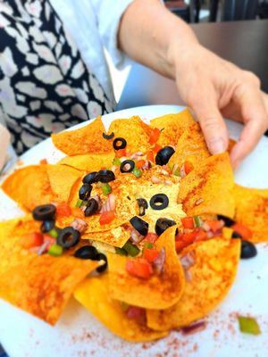 Hummus tortillas at Perro Sin Rabo in Tenerife