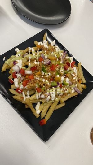Vegan french fries   at Perro Sin Rabo in Tenerife