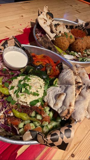   at Wolf Sharing Food Market in Brussels