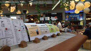  at Wolf Sharing Food Market in Brussels