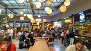  at Wolf Sharing Food Market in Brussels