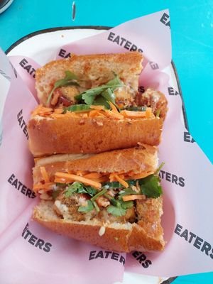 Banh Mi Tofu at Wolf Sharing Food Market in Brussels