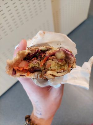 Falafel My tannour at Wolf Sharing Food Market in Brussels