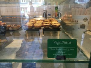 Display at Cafe De Nata in North West London