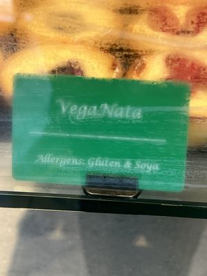 Vegan Nata  at Cafe De Nata in North West London