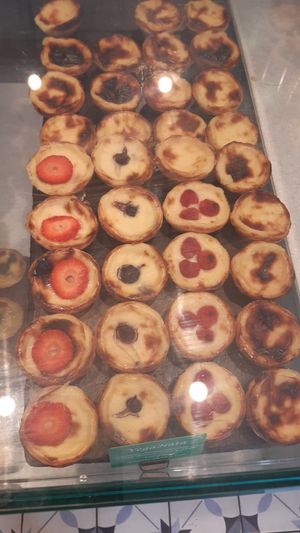 Vegan natas at Cafe De Nata in North West London