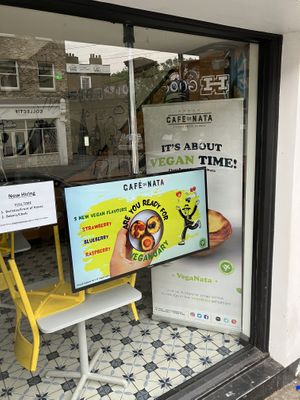   at Cafe De Nata in North West London