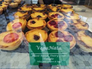 With or without fruit at Cafe De Nata in North West London