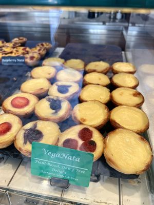 Vegan flavours   at Cafe De Nata in North West London