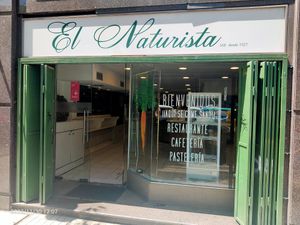 Front at El Naturista - Moneda in Santiago