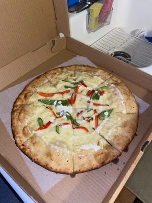 Bianca Pizza  at Pizzeria Halt in Cherry Hill