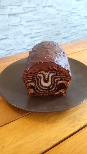 Cake marbré at Les Douceurs du Colibri in Dijon